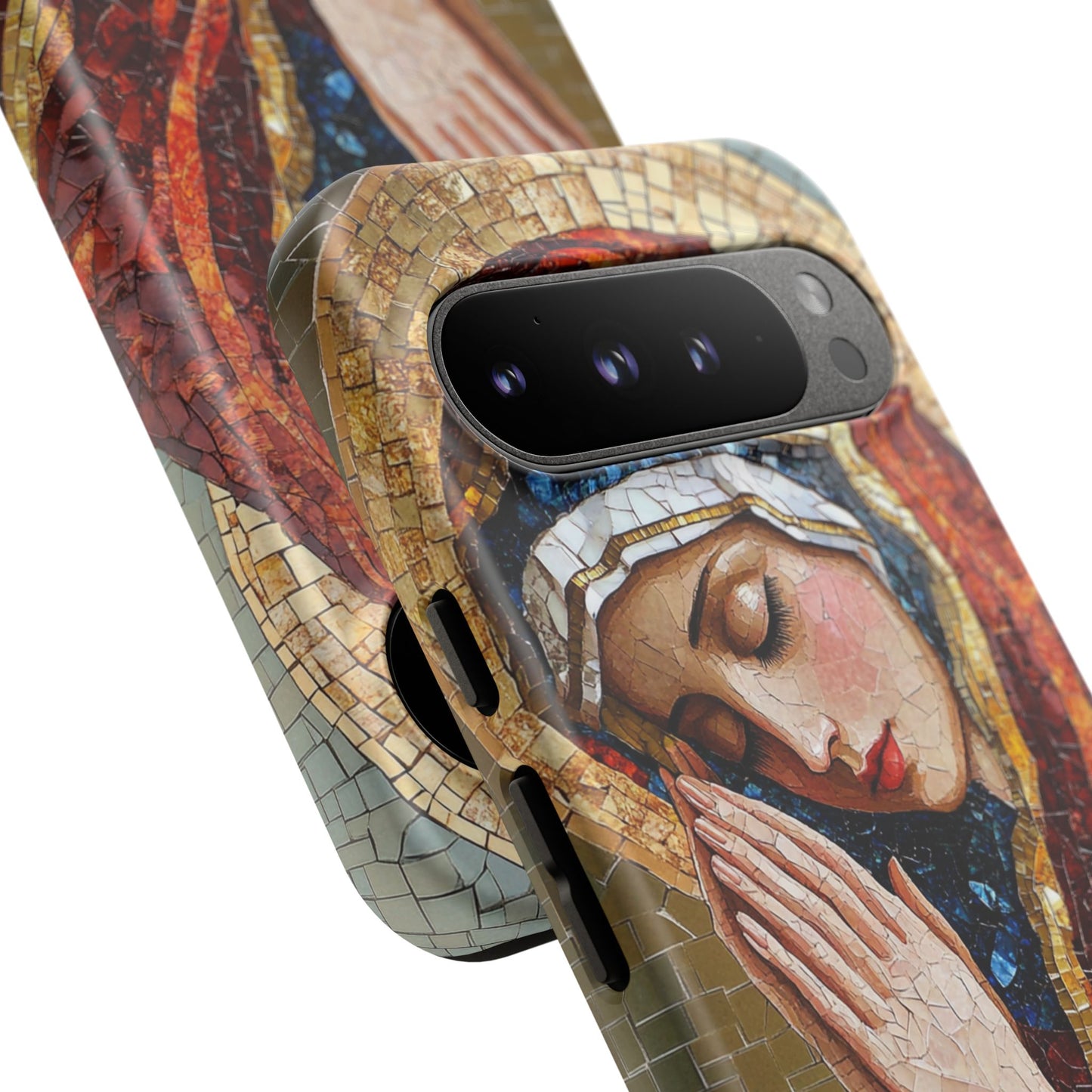 Virgin Mary Phone Case, Catholic Phone Case, Christian Aesthetic Case, Religious iPhone Case, Saint Art Case, Faith Gift