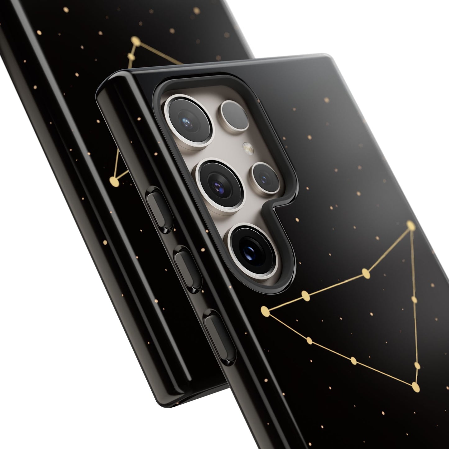 Capricorn Zodiac Constellation Phone Case – Luxe Gold Celestial Cover