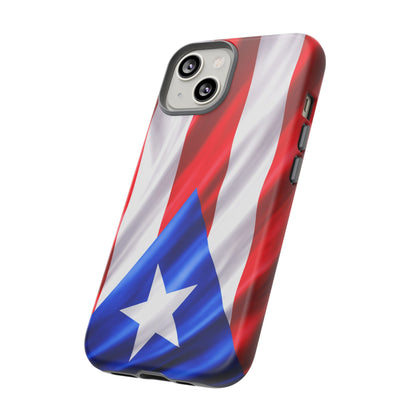 Puerto Rico Flag Phone Case | Boricua Pride Tough Case | Puerto Rican Flag Protective Cover for iPhone & Samsung