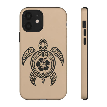 Polynesian Turtle Phone Case | Hawaiian Beach Tough Cover