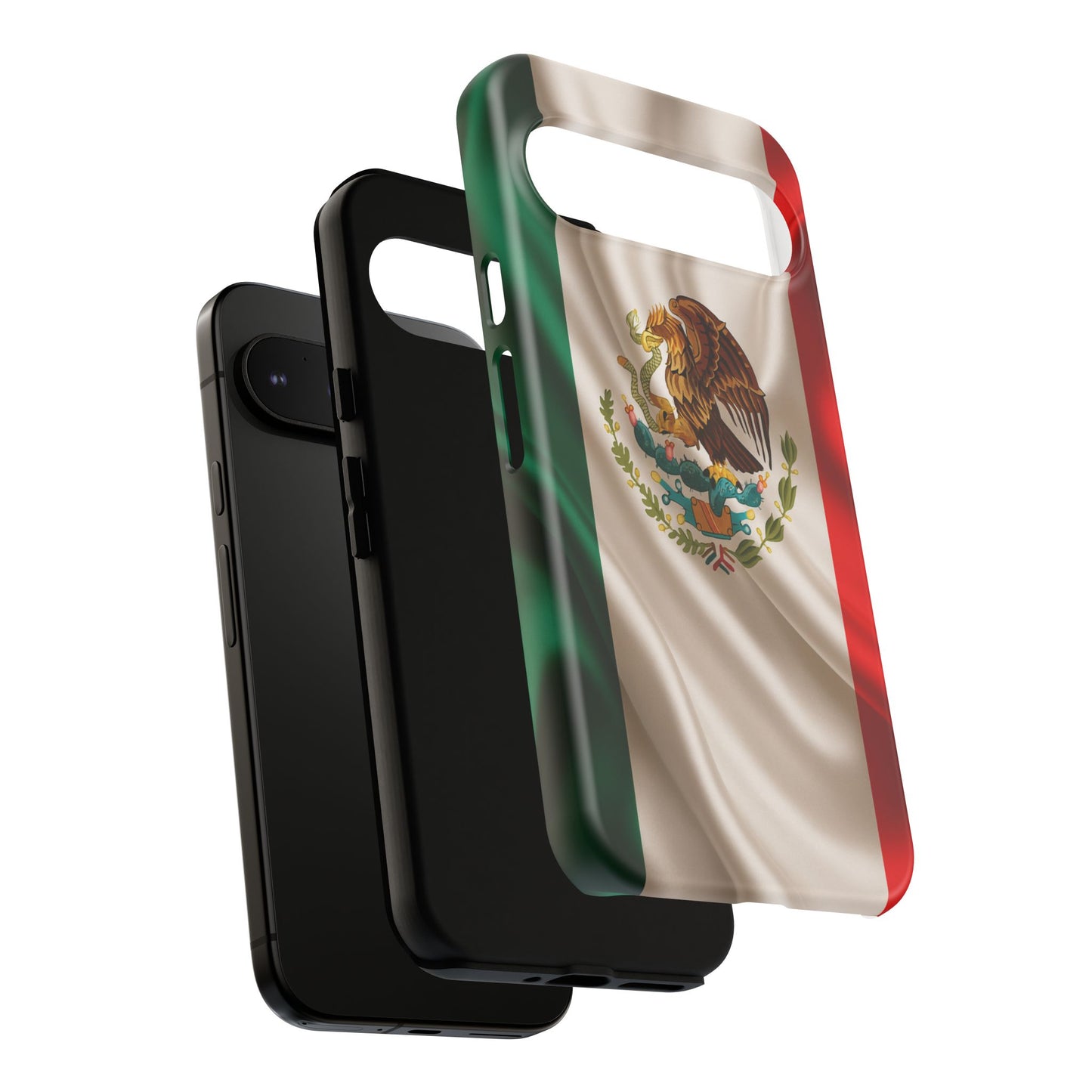 Mexico Flag Phone Case | Mexican Pride iPhone & Samsung Case | Tricolor Aesthetic Tough Protective Cover