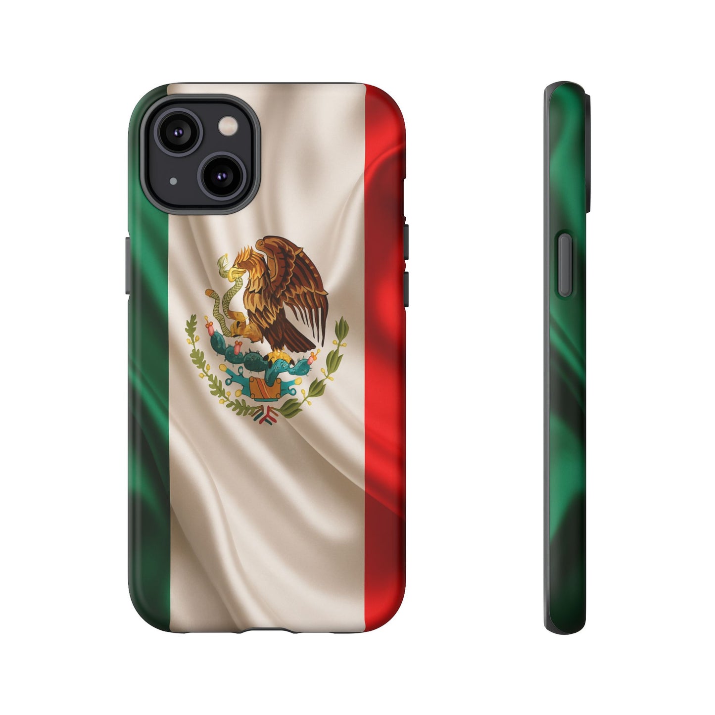 Mexico Flag Phone Case | Mexican Pride iPhone & Samsung Case | Tricolor Aesthetic Tough Protective Cover