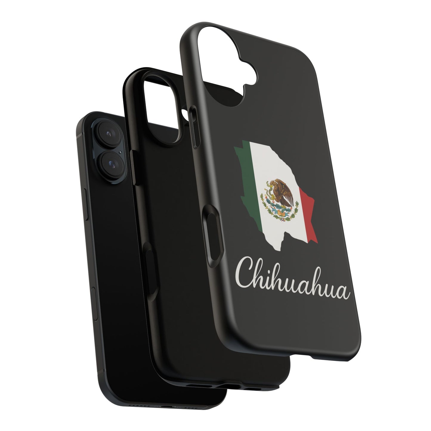 Chihuahua Mexico Flag Map Phone Case | Mexican American Pride Tough Case for iPhone & Samsung