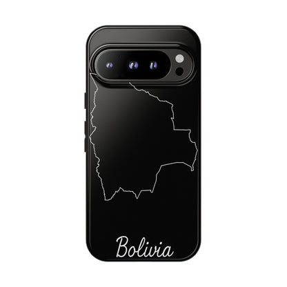Bolivia Outline Phone Case – Minimal Country Map Tough Cover
