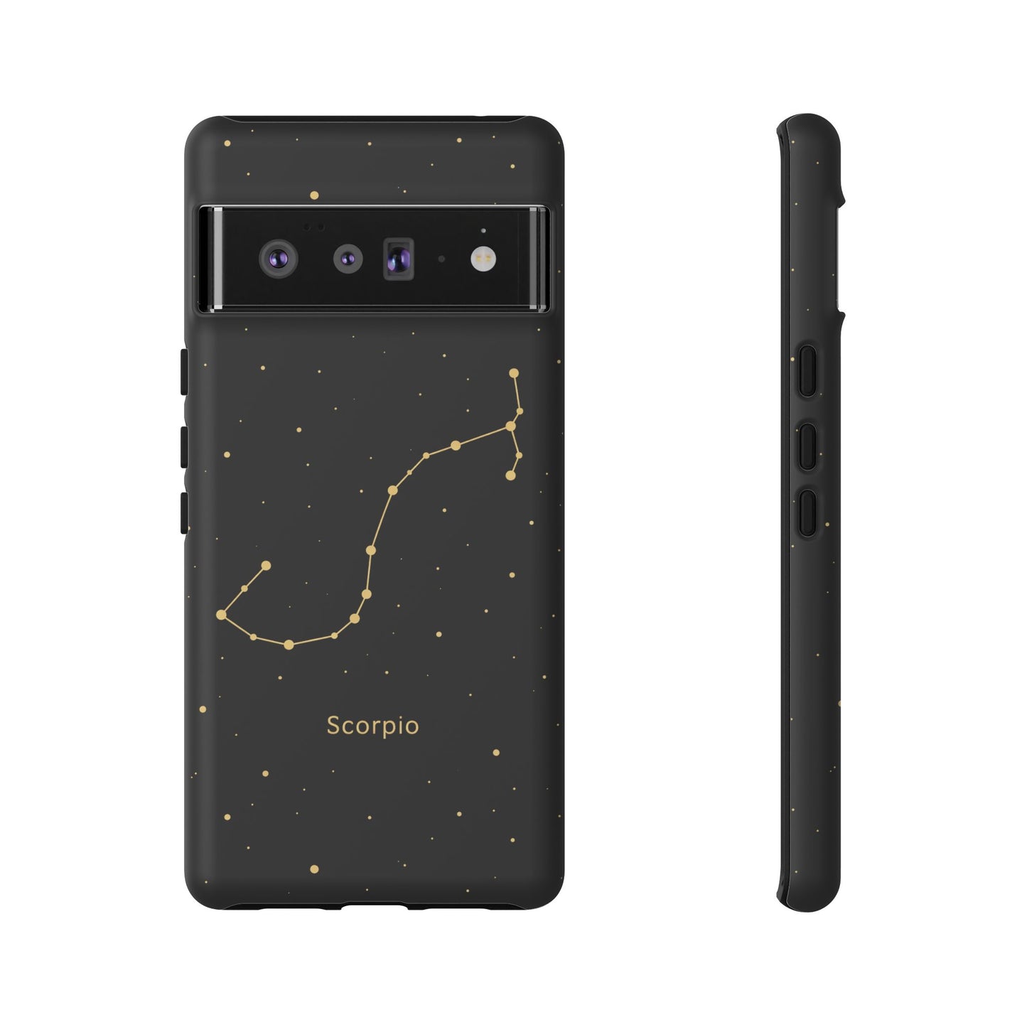 Scorpio Zodiac Constellation Phone Case – Luxe Gold Celestial Cover