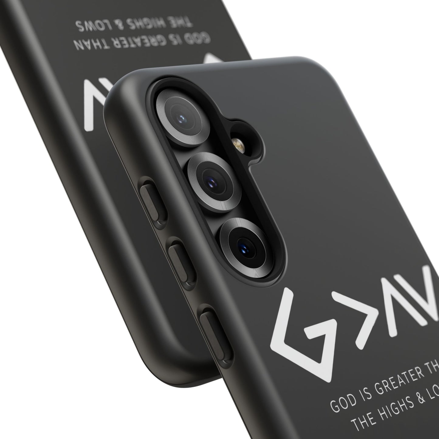 God Is Greater Than The Highs & Lows G>∧∨ Christian Phone Case