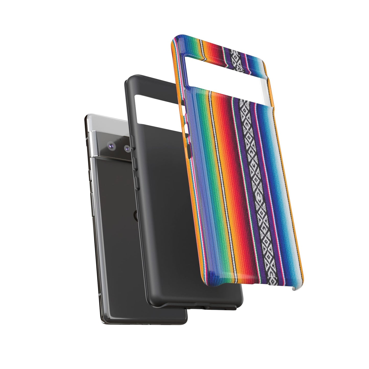 Serape Stripe Phone Case – Colorful Mexican Blanket Pattern Tough Case