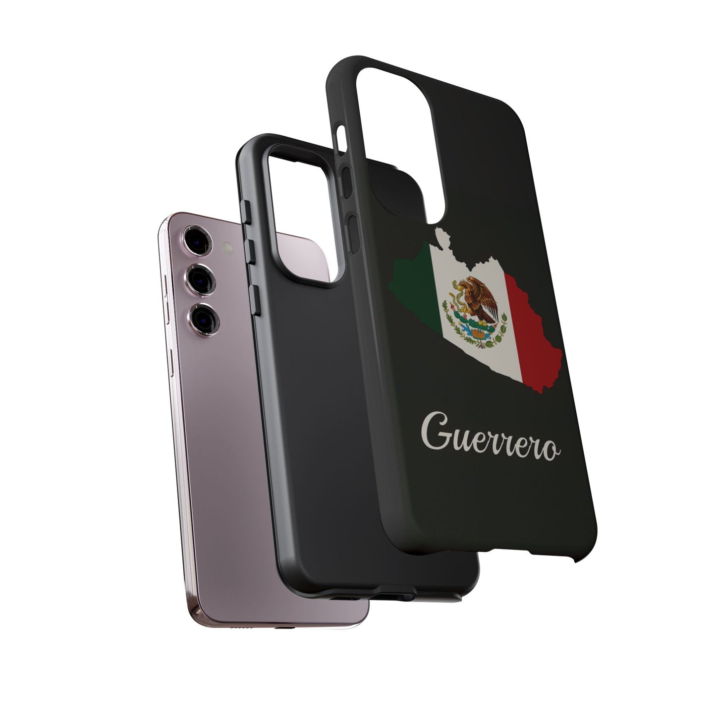 Guerrero Mexico Flag Map Phone Case | Mexican American Pride Tough Case for iPhone & Samsung