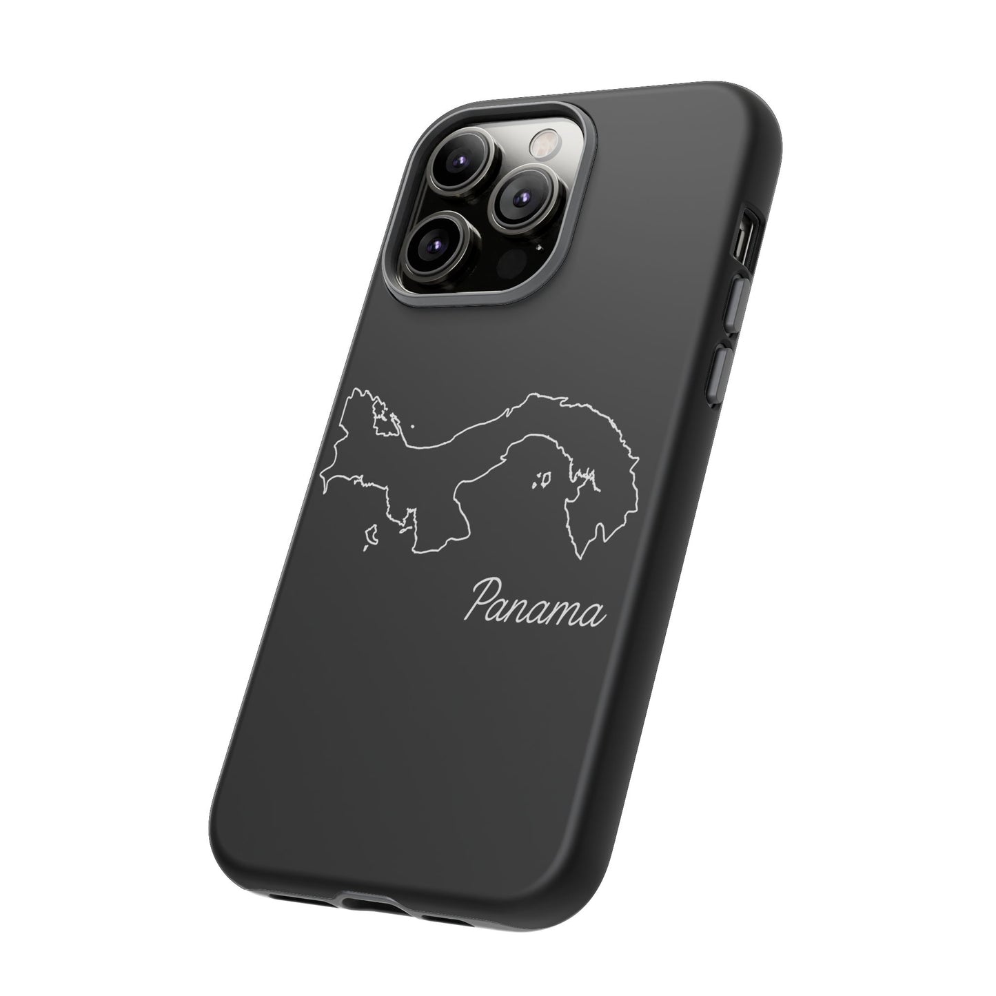 Panama Outline Phone Case – Minimal Country Map Tough Case (iPhone, Samsung, Pixel)