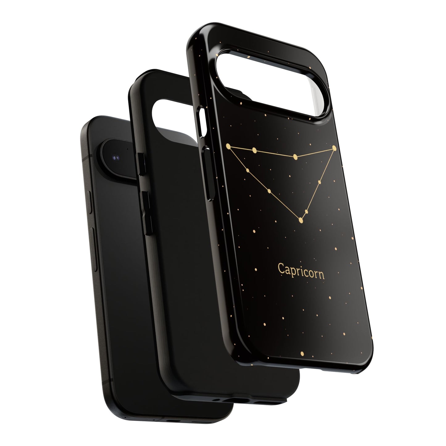 Capricorn Zodiac Constellation Phone Case – Luxe Gold Celestial Cover