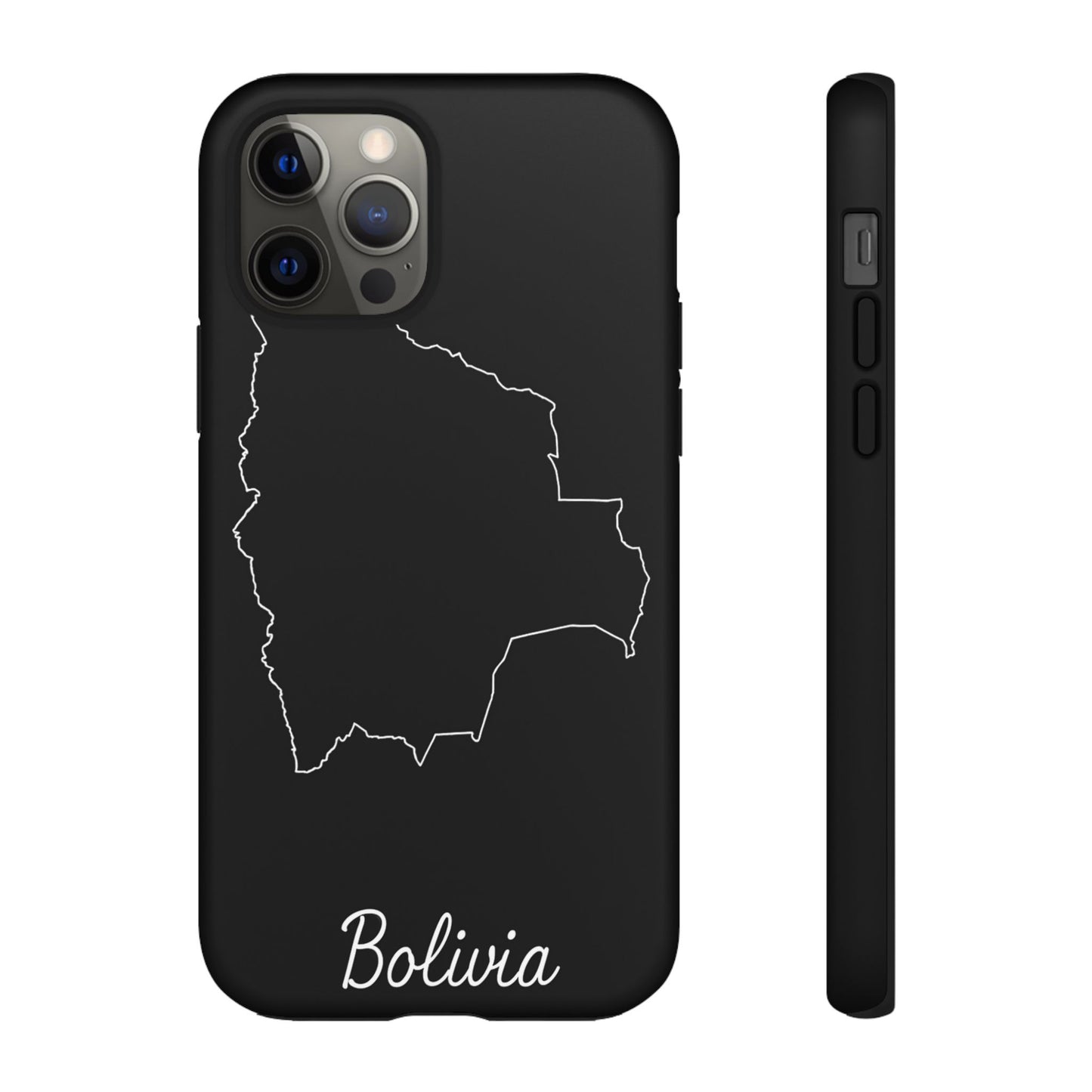 Bolivia Outline Phone Case – Minimal Country Map Tough Cover