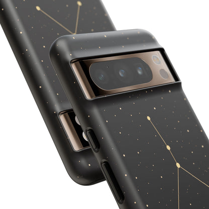Cancer Zodiac Constellation Phone Case – Luxe Gold Celestial Cover