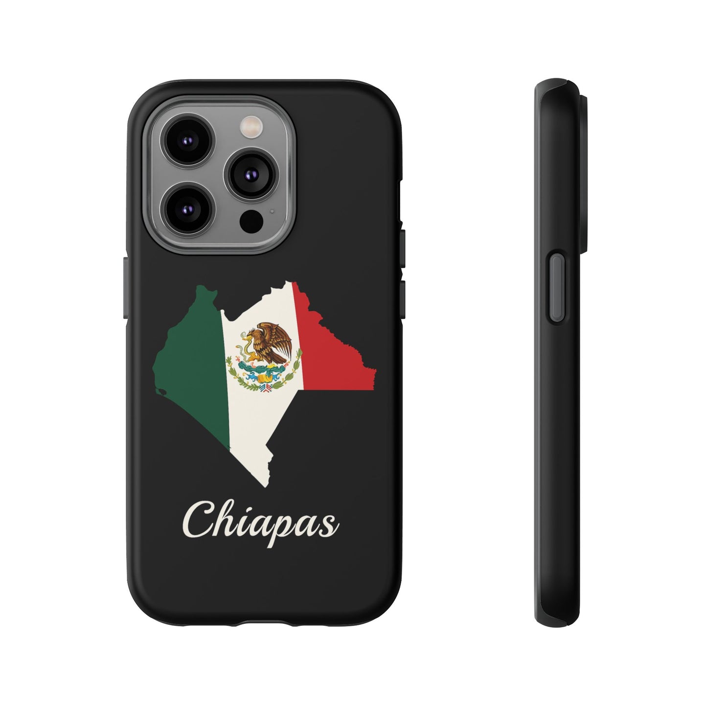 Chiapas Mexico Flag Map Phone Case | Mexican American Pride Tough Case for iPhone & Samsung