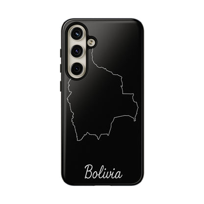 Bolivia Outline Phone Case – Minimal Country Map Tough Cover
