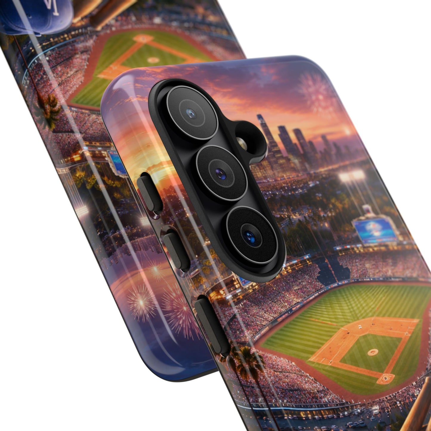Baseball Sunset Stadium Phone Case LA Game Day Sports Aesthetic Case