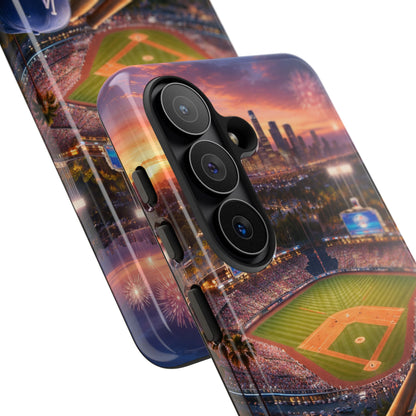 Baseball Sunset Stadium Phone Case LA Game Day Sports Aesthetic Case