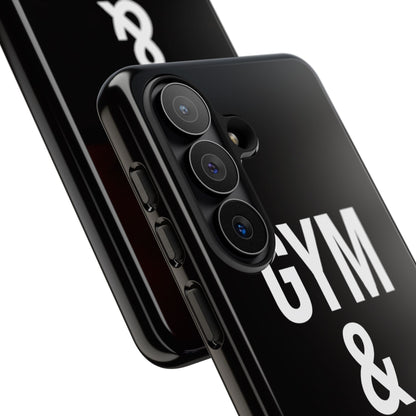 Gym & Jesus Phone Case Christian Faith Workout Gym Motivation Case