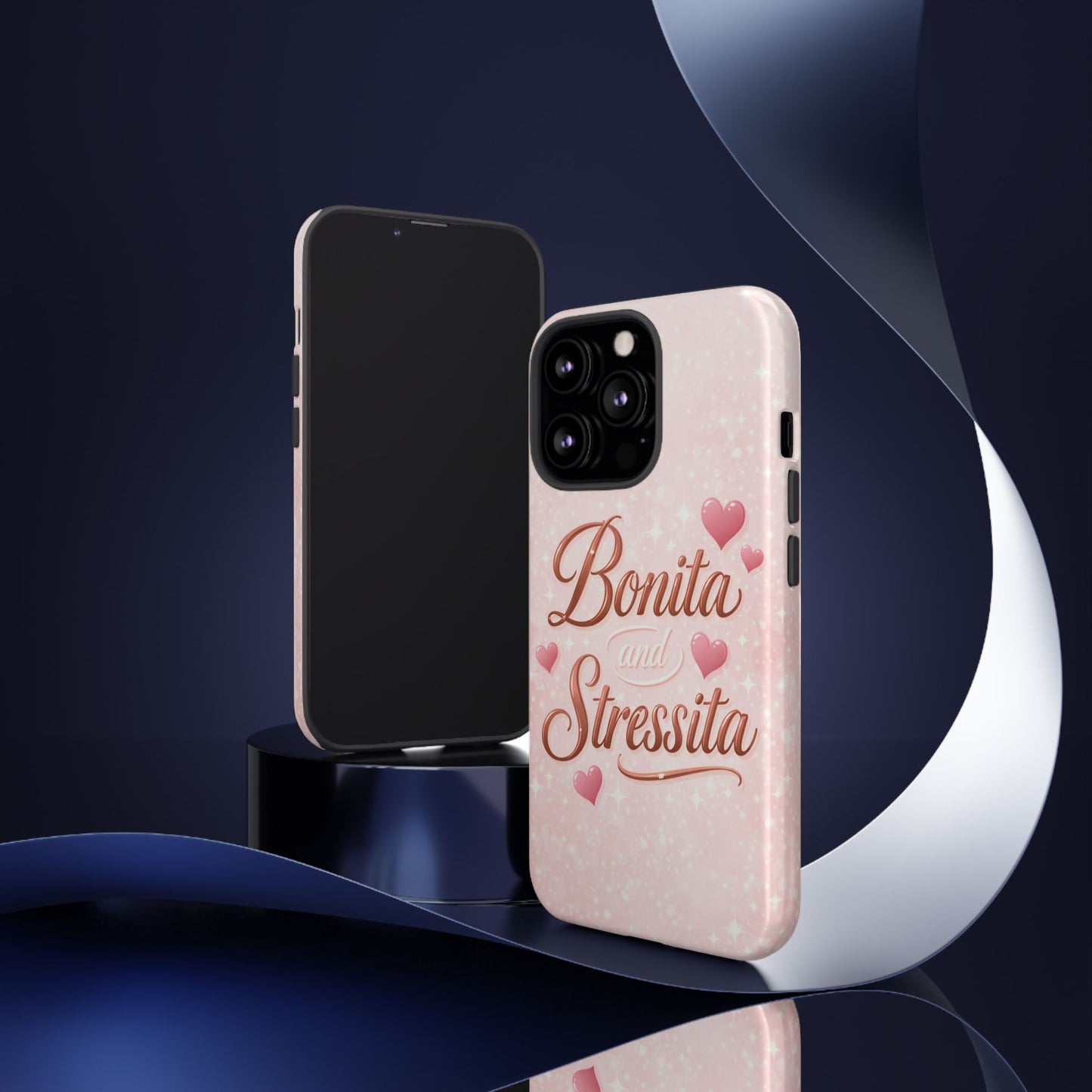 Bonita Stressita Phone Case Cute Latina Aesthetic Pink Coquette Case