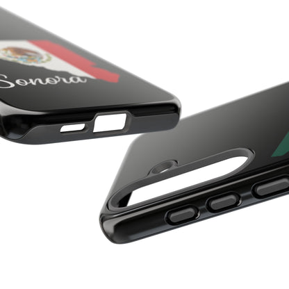 Sonora Mexico Flag Map Phone Case | Mexican American Pride Tough Case for iPhone & Samsung