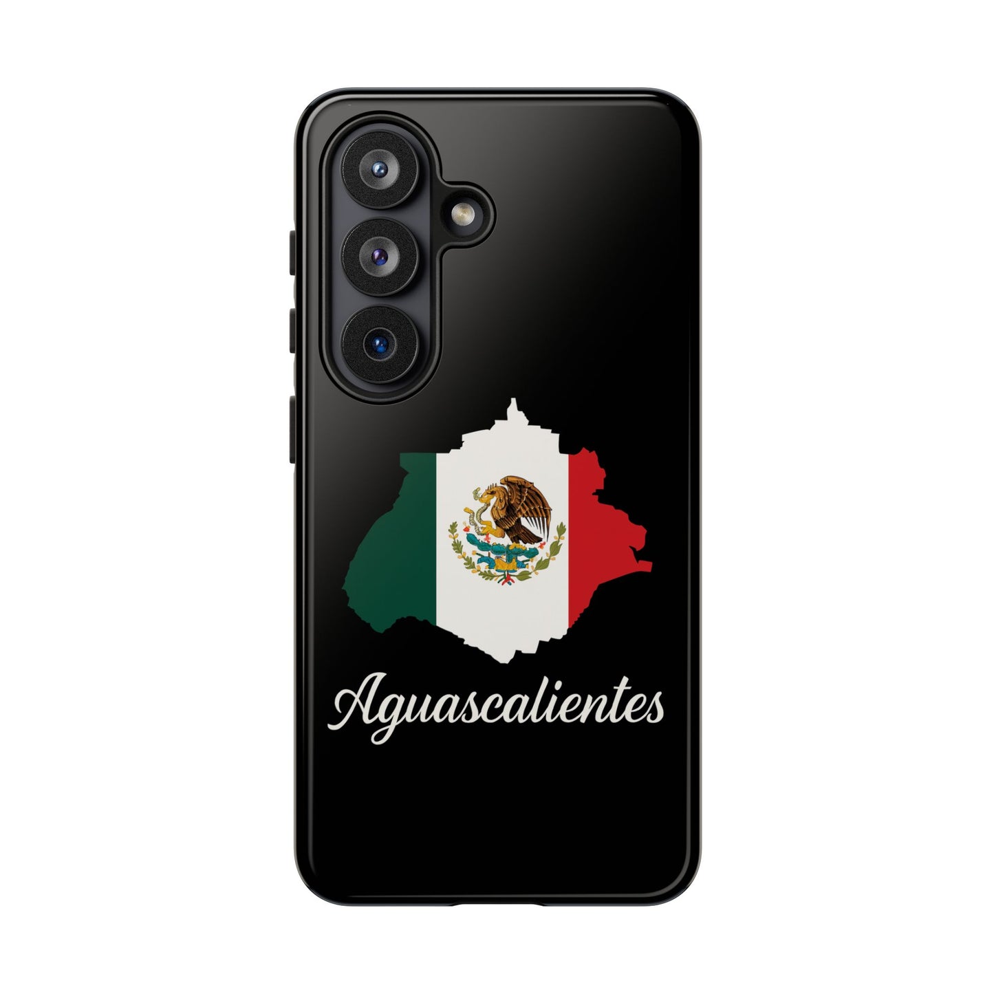 Aguascalientes Mexico Flag Map Phone Case | Mexican American Pride Tough Case for iPhone & Samsung