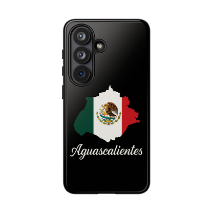 Aguascalientes Mexico Flag Map Phone Case | Mexican American Pride Tough Case for iPhone & Samsung