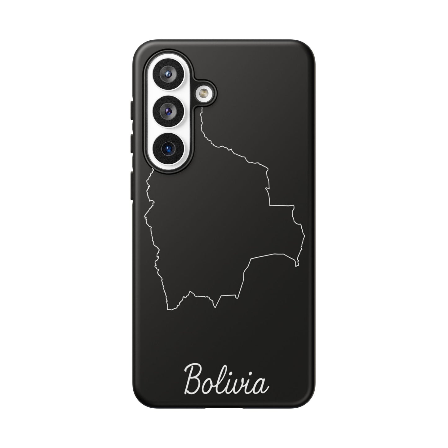 Bolivia Outline Phone Case – Minimal Country Map Tough Cover