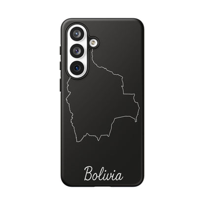 Bolivia Outline Phone Case – Minimal Country Map Tough Cover