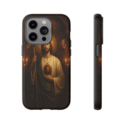 San Judas Phone Case Saint Jude Catholic Saint Religious Art Portrait Tough