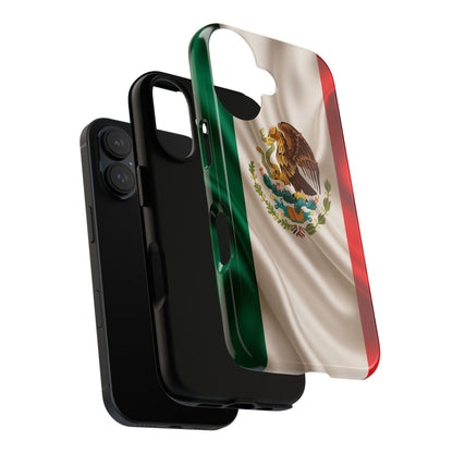 Mexico Flag Phone Case | Mexican Pride iPhone & Samsung Case | Tricolor Aesthetic Tough Protective Cover