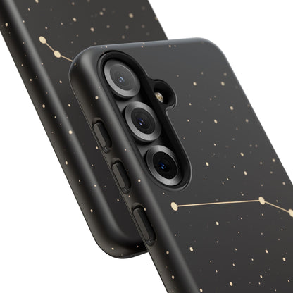 Aries Zodiac Constellation Phone Case – Luxe Gold Celestial Cover