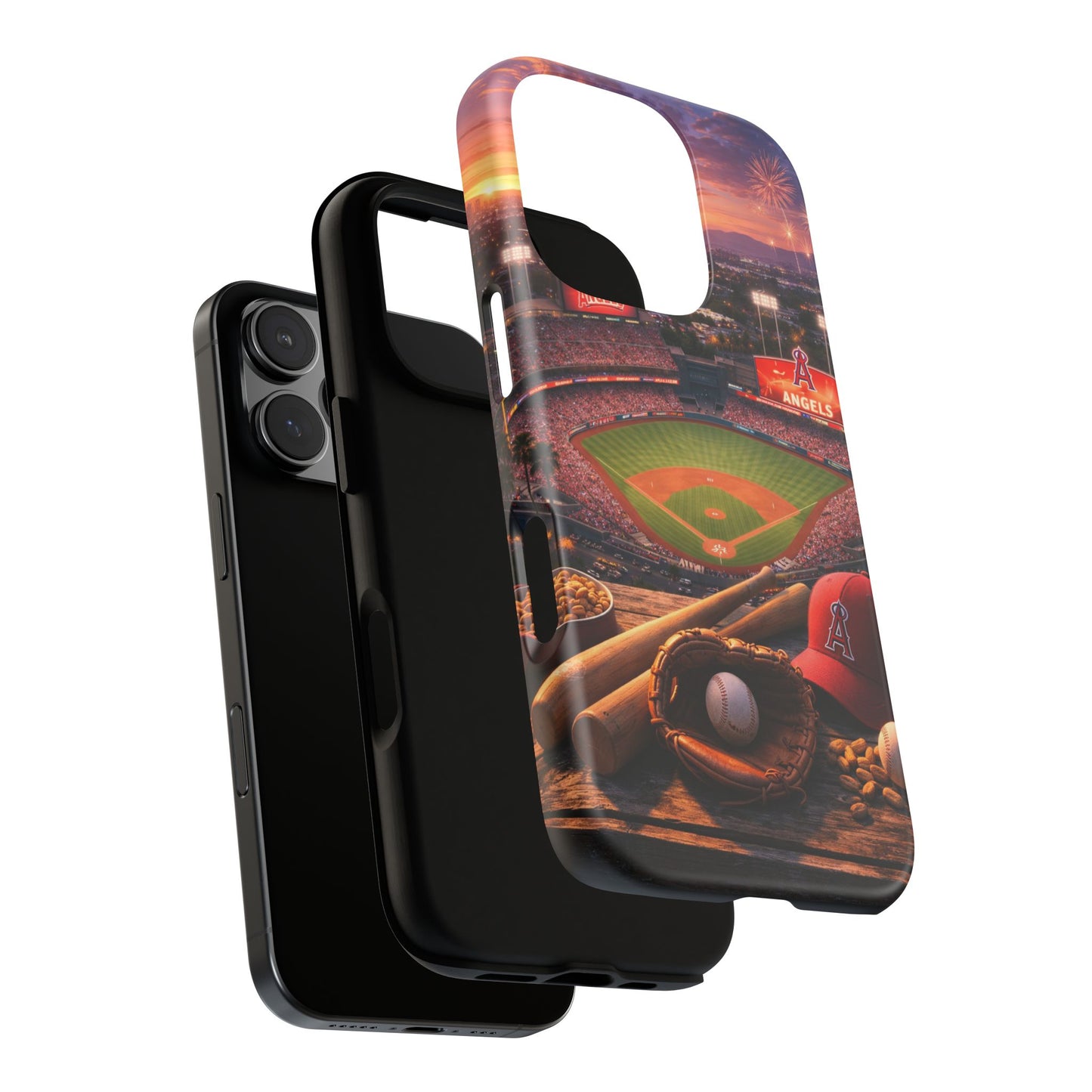 Baseball Stadium Phone Case Sports Fan Ballpark Game Day Tough Case