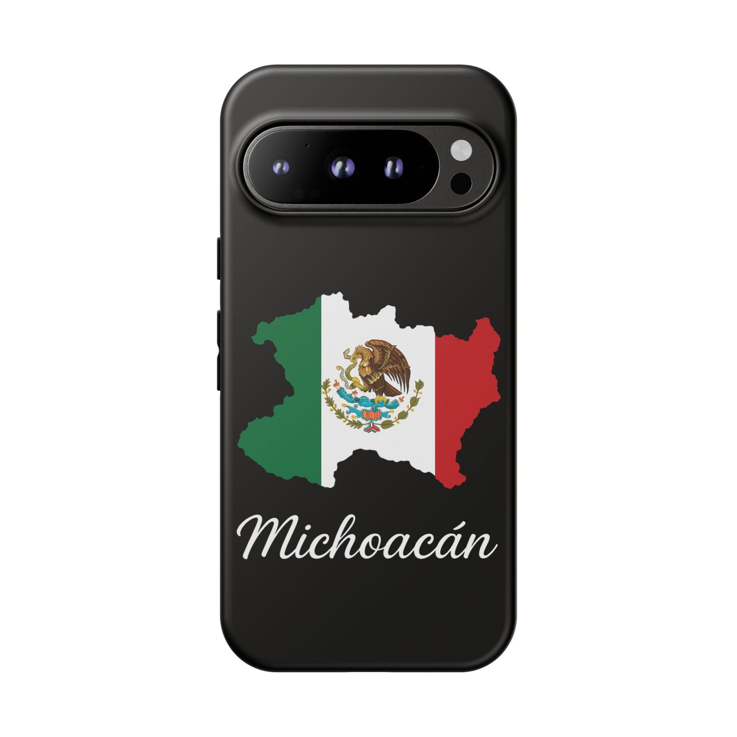 Michoacán Mexico Flag Map Phone Case | Mexican American Pride Tough Case for iPhone & Samsung