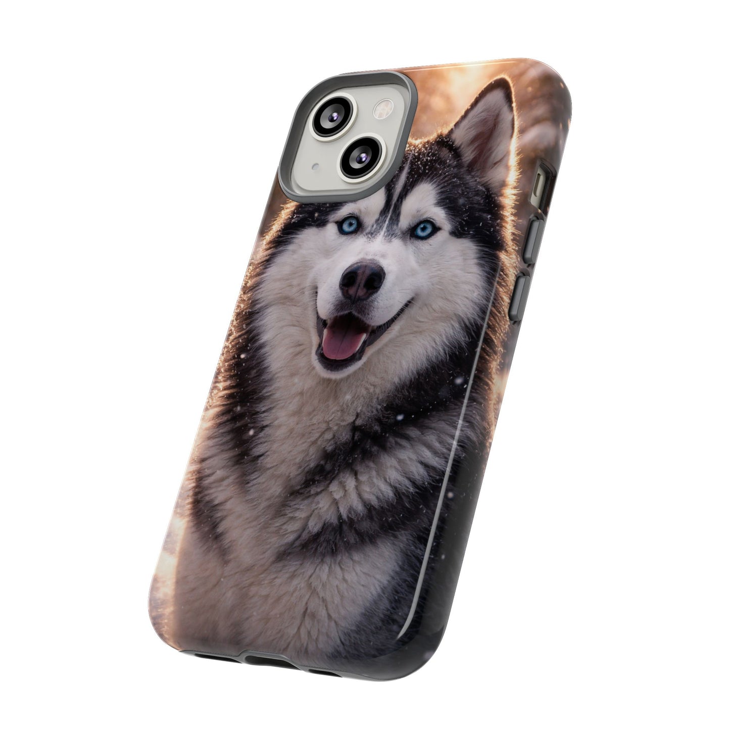 Siberian Husky Tough Phone Case | Blue Eyes Dog Cover Protective iPhone Case
