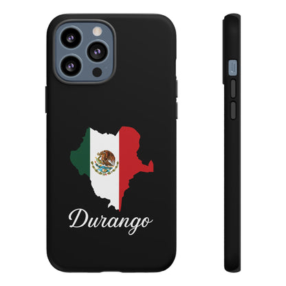 Durango Mexico Flag Map Phone Case | Mexican American Pride Tough Case for iPhone & Samsung