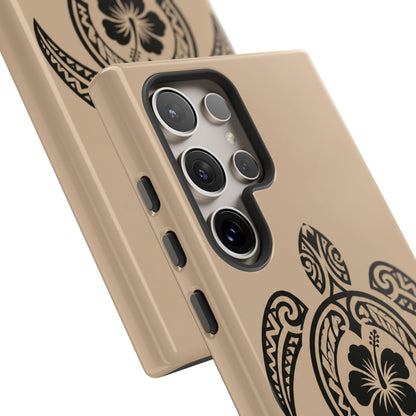 Polynesian Turtle Phone Case | Hawaiian Beach Tough Cover