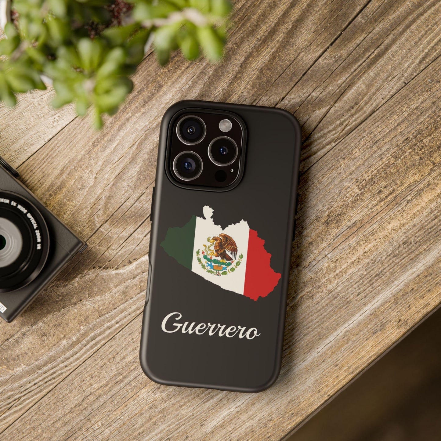 Guerrero Mexico Flag Map Phone Case | Mexican American Pride Tough Case for iPhone & Samsung