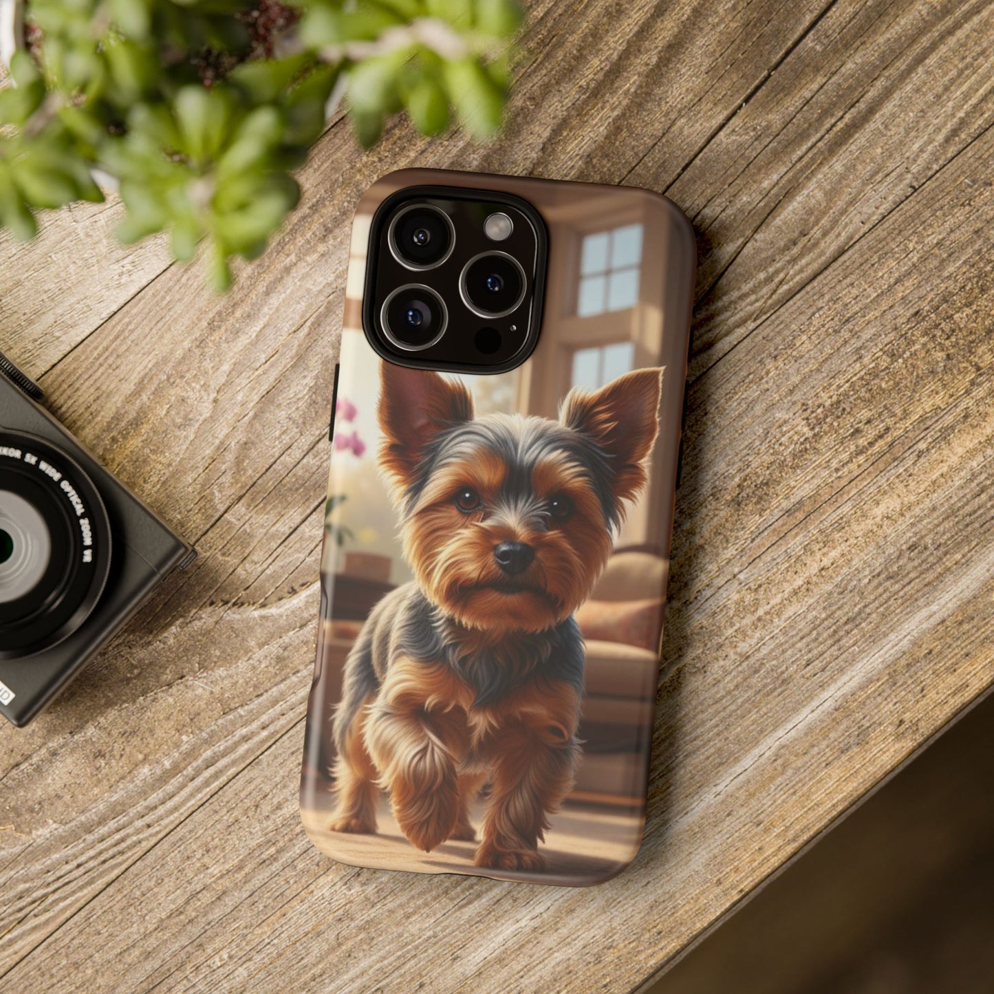Yorkshire Terrier Phone Case – Cute Yorkie Puppy Tough Case (iPhone, Samsung, Pixel)