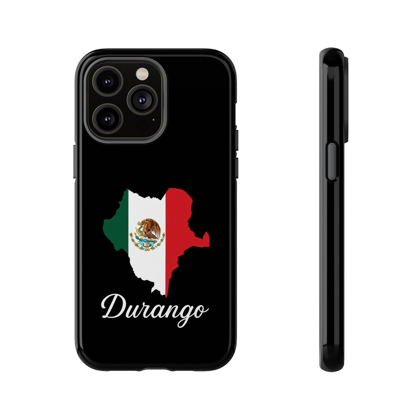 Durango Mexico Flag Map Phone Case | Mexican American Pride Tough Case for iPhone & Samsung