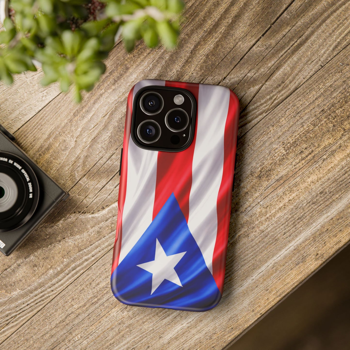 Puerto Rico Flag Phone Case | Boricua Pride Tough Case | Puerto Rican Flag Protective Cover for iPhone & Samsung