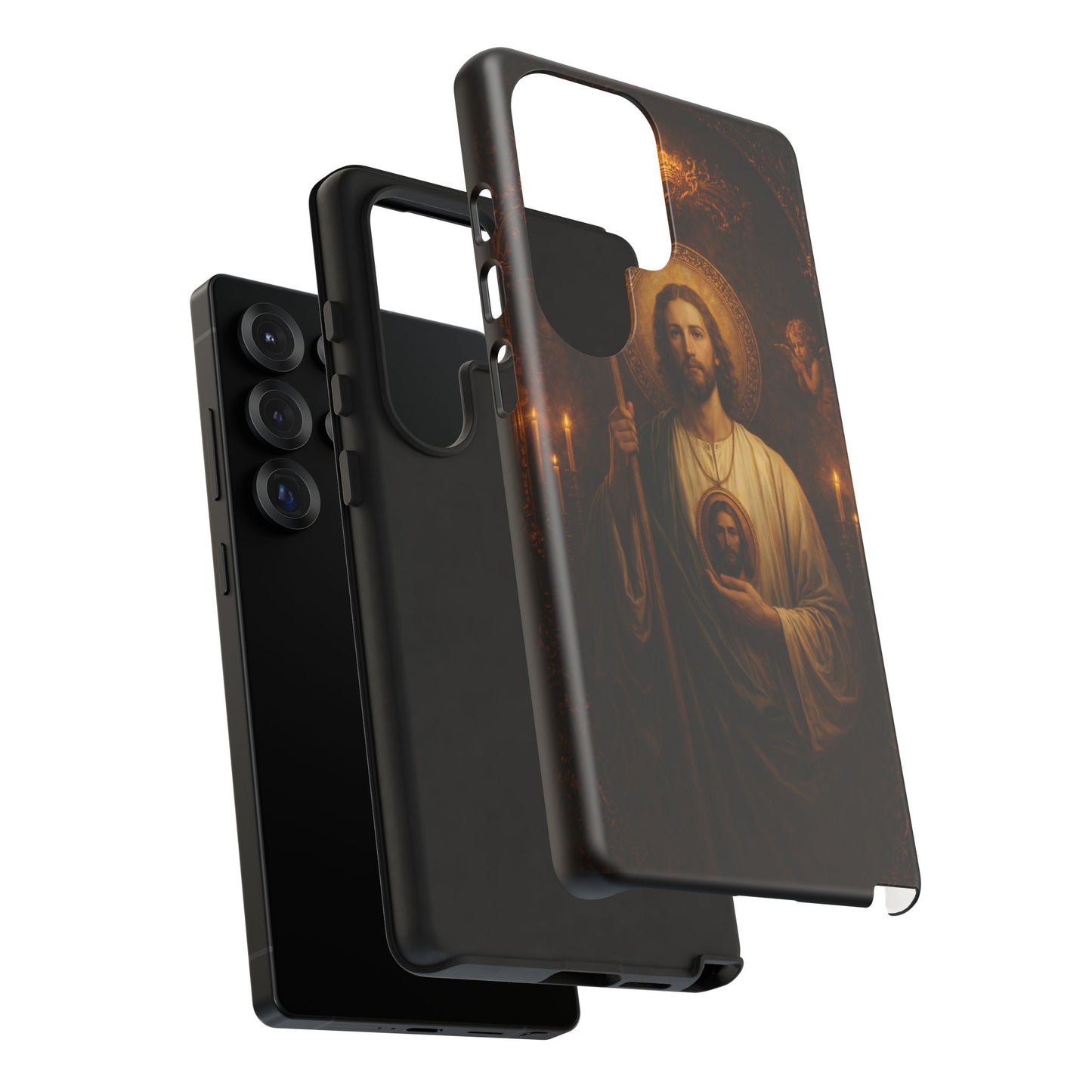 San Judas Phone Case Saint Jude Catholic Saint Religious Art Portrait Tough