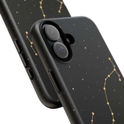 Scorpio Zodiac Constellation Phone Case – Luxe Gold Celestial Cover