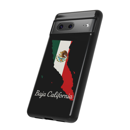 Baja California Mexico Flag Map Phone Case | Mexican American Pride Tough Case for iPhone & Samsung