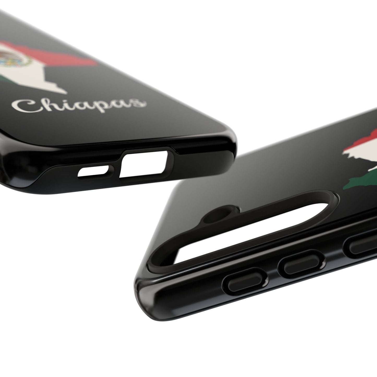 Chiapas Mexico Flag Map Phone Case | Mexican American Pride Tough Case for iPhone & Samsung
