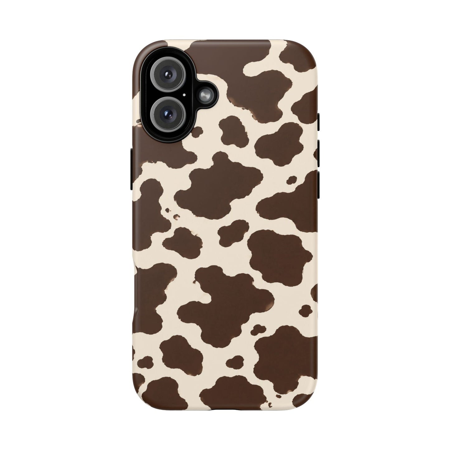 Western Cow Print Tough Phone Case for iPhone Samsung Galaxy Pixel
