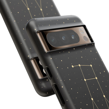 Gemini Zodiac Constellation Phone Case – Luxe Gold Celestial Cover