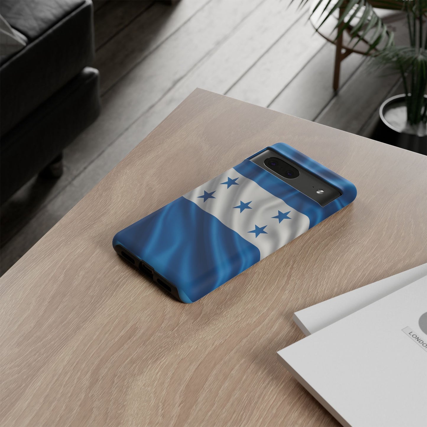 Honduras Flag Phone Case | Honduran Pride Blue & White Flag iPhone & Samsung Tough Protective Case
