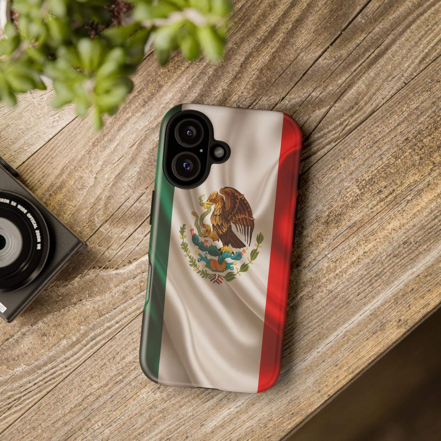 Mexico Flag Phone Case | Mexican Pride iPhone & Samsung Case | Tricolor Aesthetic Tough Protective Cover