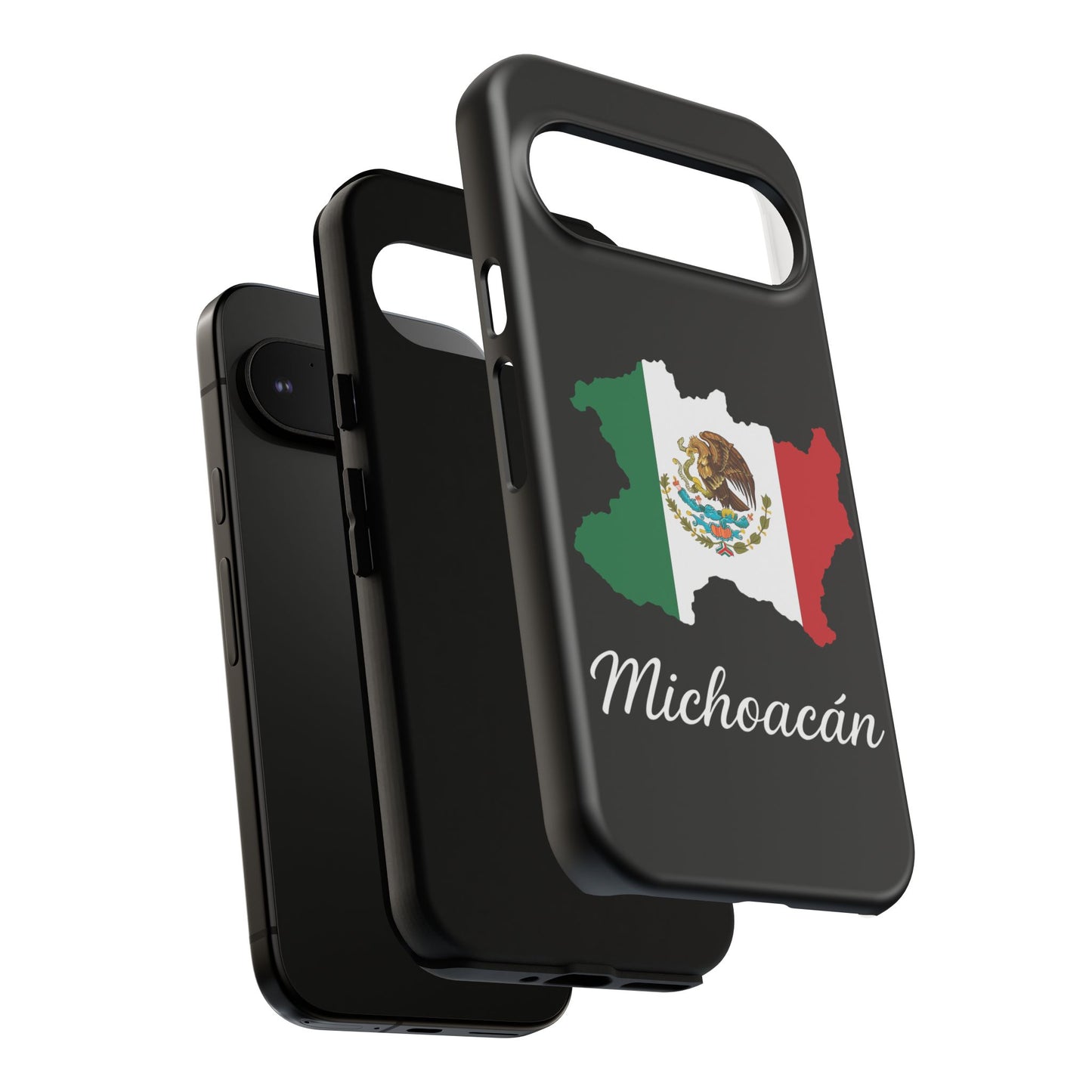 Michoacán Mexico Flag Map Phone Case | Mexican American Pride Tough Case for iPhone & Samsung