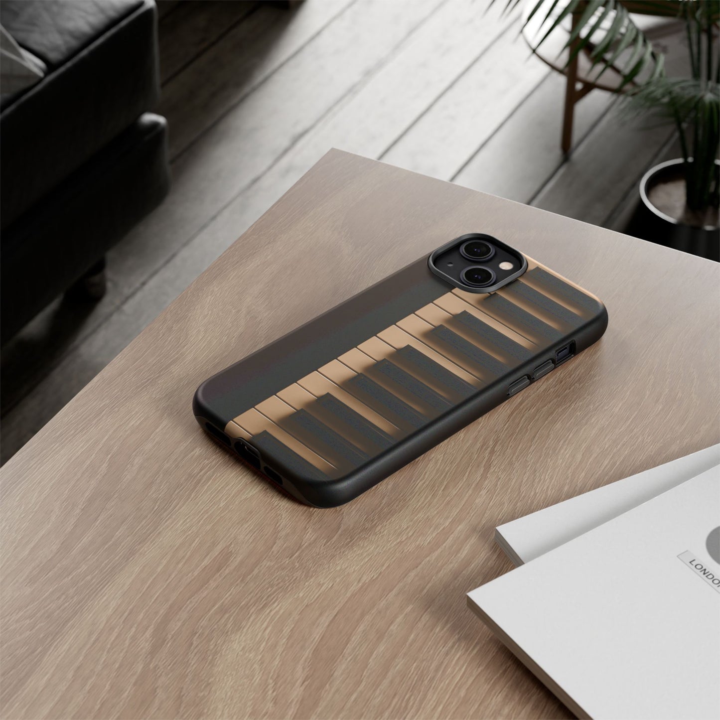Piano Phone Case – Piano Keyboard Tough Case for Musicians (iPhone, Samsung, Pixel)