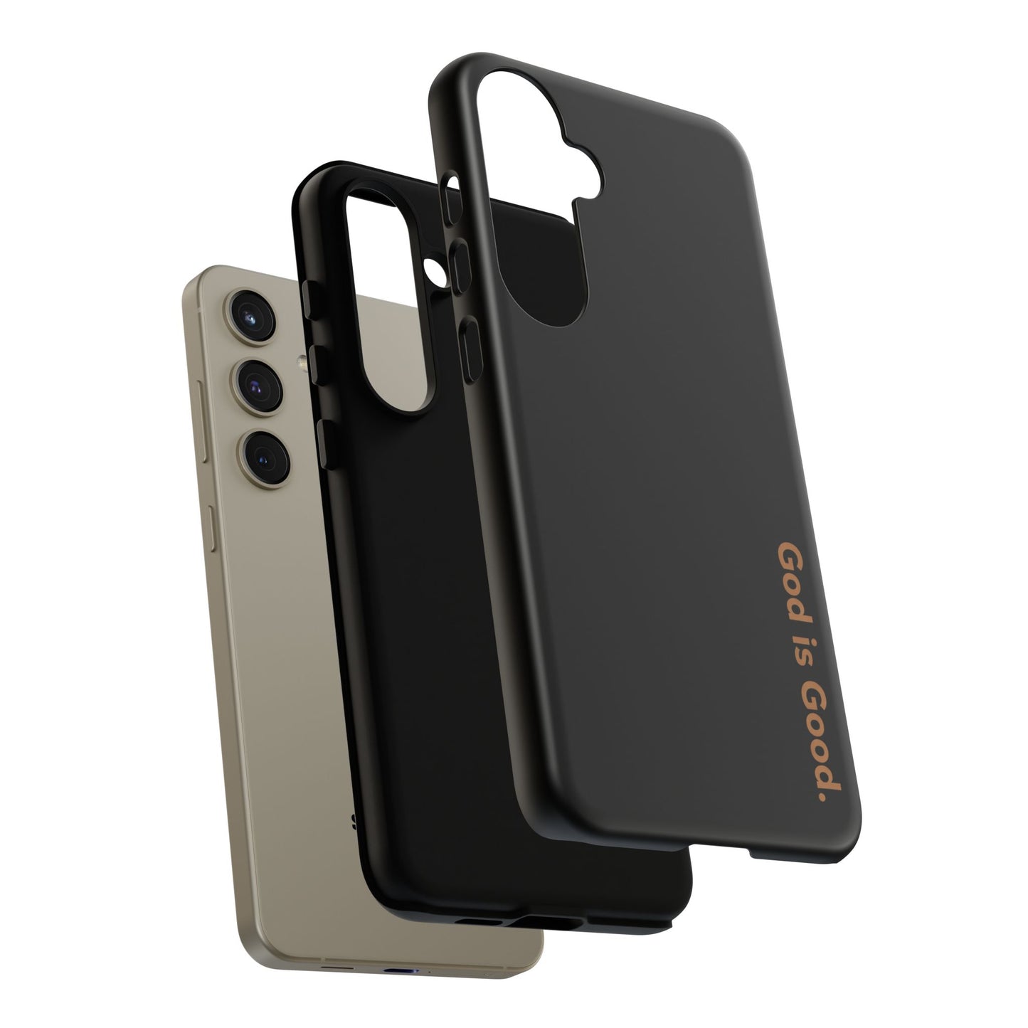 God Is Good Phone Case Minimal Aesthetic Christian Tough Cover